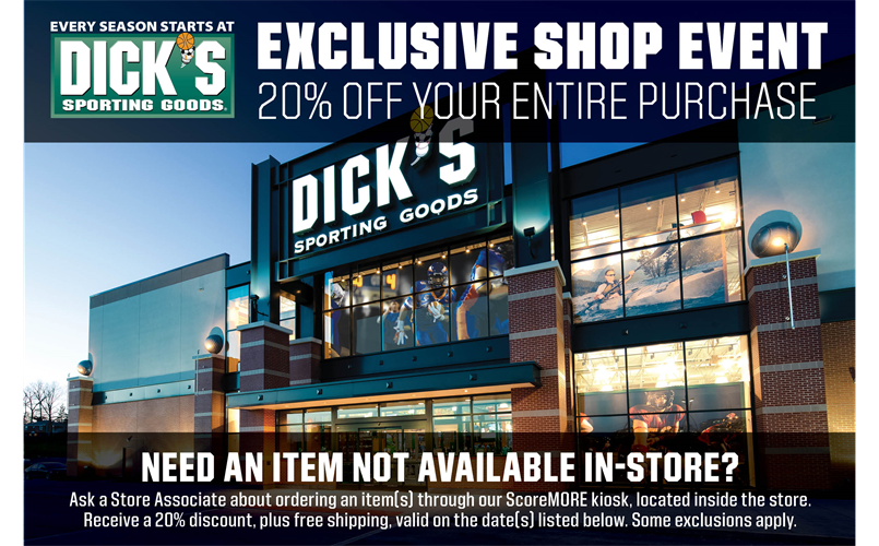 DSG Shop Event Aug 25-28