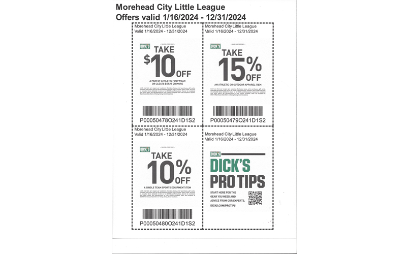 Save with DICK'S Annual Discount Coupons!!!