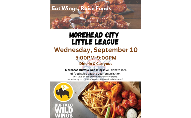 Buffalo Wild Wings Give Back to the Community Night Sept 10